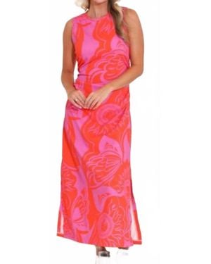 Alden Adair Georgia Dress - Red