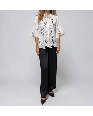 Catherine Gee Penelope Relaxed Silhouette Blouse - Black