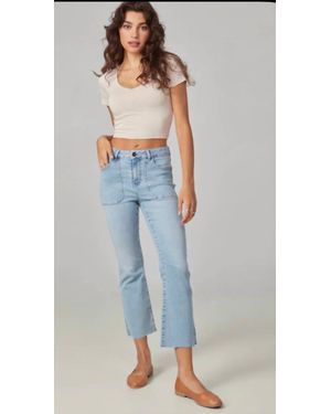 Lola Jeans Billie High Rise Bootcut Jeans - Blue