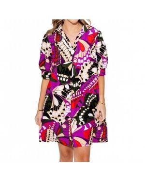 Jude Connally Emerson Dress - Purple