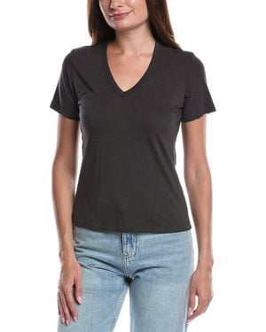 Cotton Citizen Standard V-Neck T-Shirt - Black