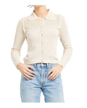 MILLE Andie Cardigan - White