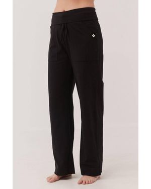 Pact Organic Foldover Pant - Black