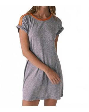 Chaser Brand T-Shirt Mini Dress - Gray