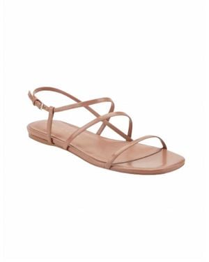 Marc Fisher Elysha Strappy Flat Sandals - Pink