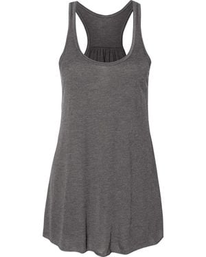 Bella Canvas Bella Ladies/ Flowy Racerback Tank Top - Gray
