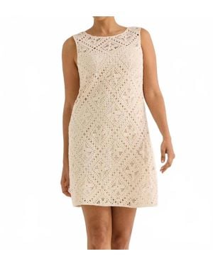 Alivia Rowan Mini Dress - Natural
