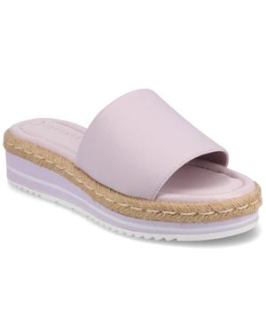 Journee Collection Journee Rosey Medium And Wide Width Espadrille Sandals - Purple