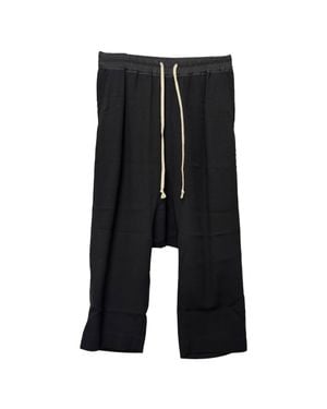 Rick Owens Drawstring Pants - Black