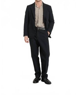 Alex Mill Cooper Cotton Linen Blazer - Black