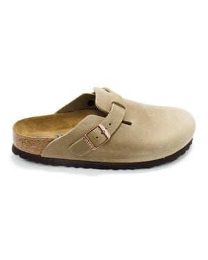 Birkenstock Boston Soft Footbed Clogs - Brown