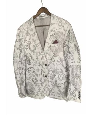 Mizumi Couture Sport Blazer With Embroidery - Gray