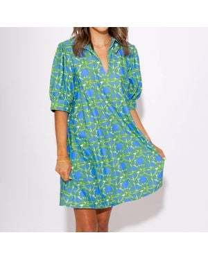 Jude Connally Emerson Mini Dress - Blue