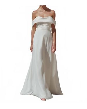Sincerity A-Line Bridal Gown - Gray