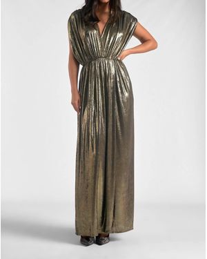 Elan Carlise Maxi Dress - Green