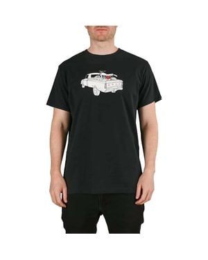 Deus Ex Machina Carby Truck Tee - Black