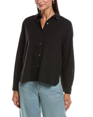 James Perse Oversized Shirt - Black