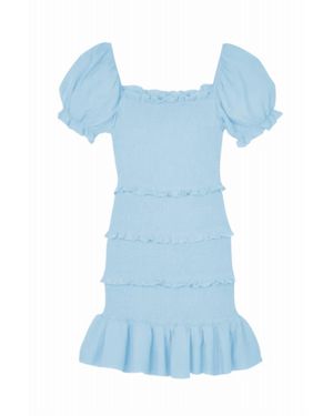 KatieJnyc Girls Junior Laila Dress - Blue