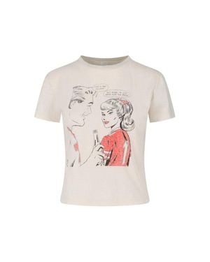 RE/DONE Sports" T-Shirt - White