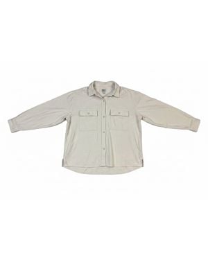 Eddie Bauer Flannel Ballard Flap Pocket Shirt - Black