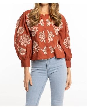 Bindu Egla Blouse - Blue