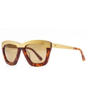 Freida Rothman Hadlee Sunglasses - Metallic