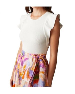 Marie Oliver Rory Top - White