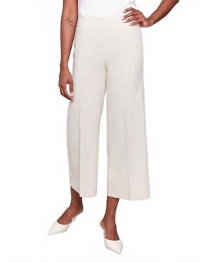 Charlie b Cropped Wide Leg Pants - White