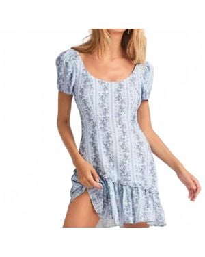 LoveShackFancy Solus Dress - Blue