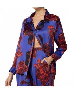 Cleobella Rosaria Blouse - Blue