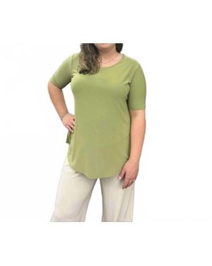 Sympli Go To Classic Short Tee - Green