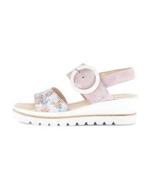 Gabor 4.645 Wedge Sandal - White