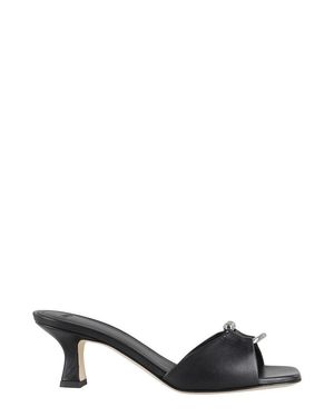 サンダル・ミュール 3Juin Giglio Syria Satin Candy Sandal Model 3juin Giglio Syria Satin Candy Sandal Model In Pink | ModeSens