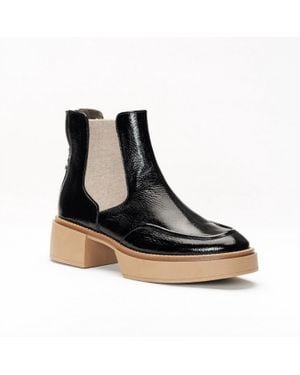 Softwaves Beryl Platform Booties - Black
