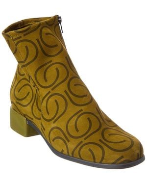 Arche Twibby Leather Boot - Green