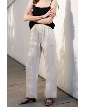 Natalie Busby Wherever Wide Leg Pants - White
