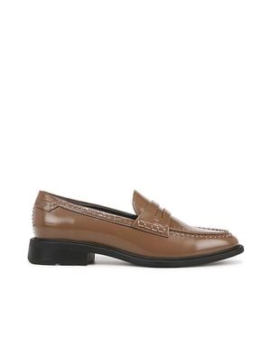 Sarto Eden Stud Loafers - Brown