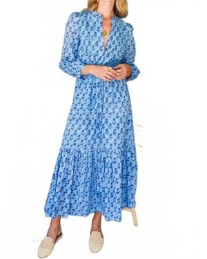 Emerson Fry Frances Midi Casual Dress - Blue
