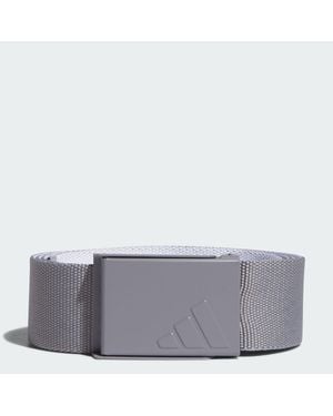 adidas Reversible Webbing Belt - Gray