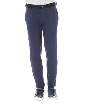 Verri Viscose Pant - Blue