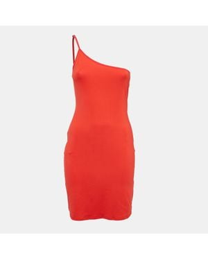 Preen By Thornton Bregazzi Jersey One Shoulder Bodycon Dress - Red