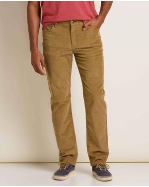 Toad & Co. Coaster Cord 5 Pocket Lean Pant - Natural
