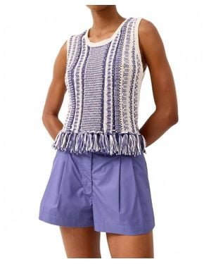 Marie Oliver Collins Sleeveless Tank - Purple