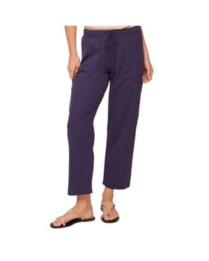 Bella Dahl Side Pocket Seamed Pant - Purple