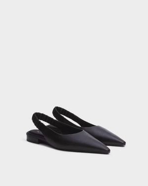 Rag & Bone Mercer Slingback Flat - Black