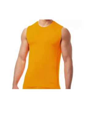 Papi Sport Muscle Tank Top Shirt - Orange