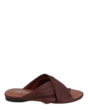 Paris Texas Maria Flat Sandals - Brown