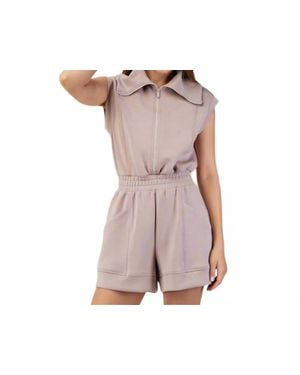 Rae Mode Hampton Romper - Pink