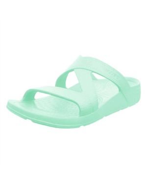 NuuSol Hailey Slide Sandals - Green