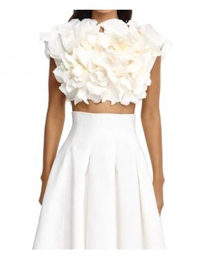 Acler Jackhill Top - White